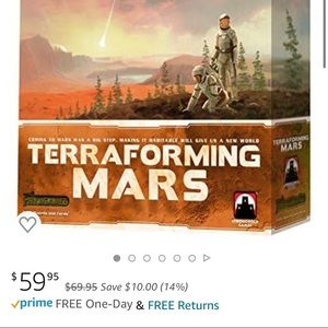 NWT Terraforming Mars game